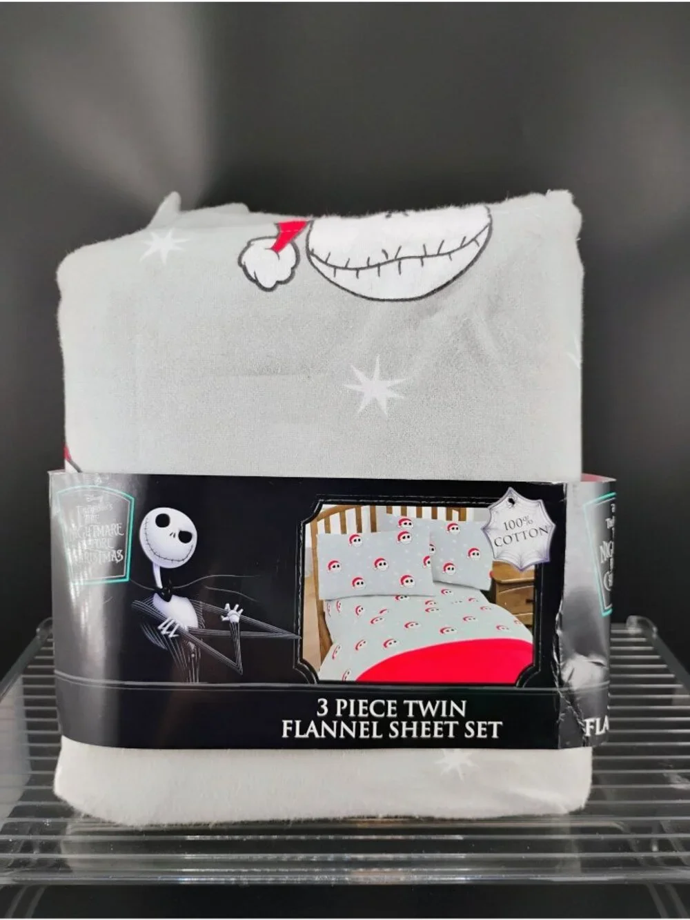 Disney The Nightmare Before Christmas Flannel Twin Sheet Set